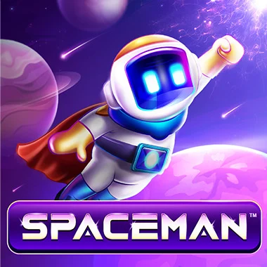 Spaceman logó — Pragmatic Play crash játék