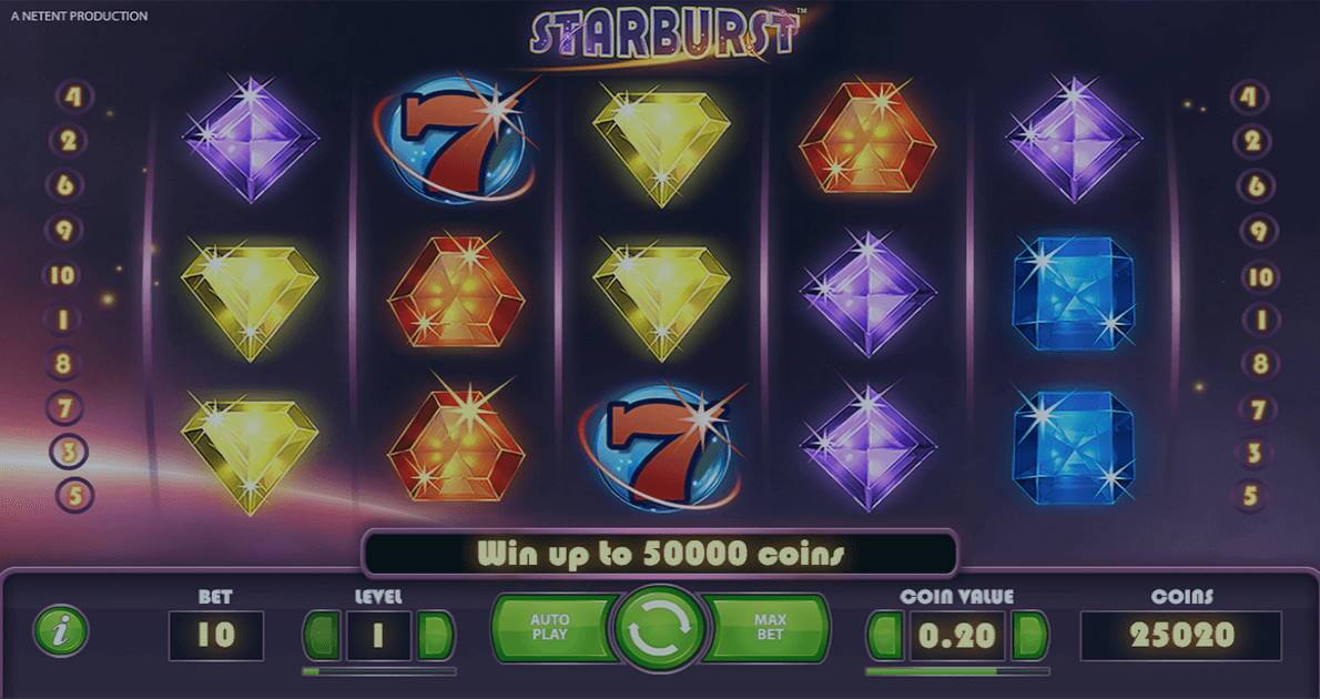 Starburst Nyerőgép képernyőkép